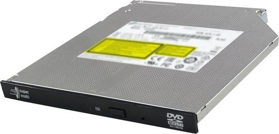 Hitachi-LG GUD1N optisch schijfstation Intern DVD Super Multi DL Zwart, Roestvrijstaal