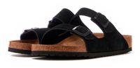 Birkenstock Arizona Suede Sandalen Zwart EU 39
