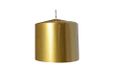 Nataluna Gouden stompkaars 10 x 10 cm