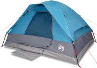 vidaXL Koepeltent 2-persoons waterdicht blauw