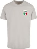 Mister Tee Azurro Italia Crest Heren Tshirt - Grijs - XL