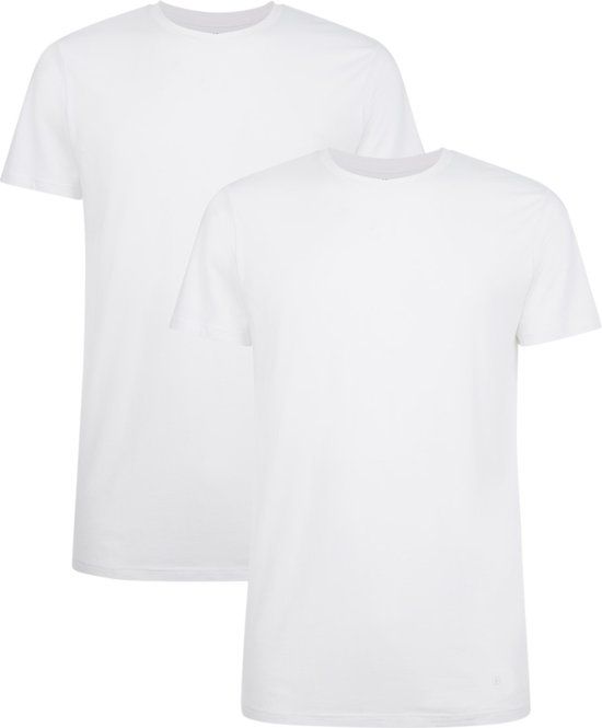 Bamboo Basics Ruben Men's T-shirts (2-pack) - White - L