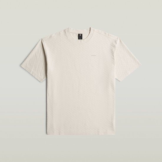 G-Star Raw Structured Relaxed Base R T Polo shirt Heren Beige Maat S