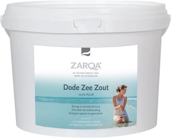 Zarqa Dode Zeezout Emmer Therapeutisch - 5 kg