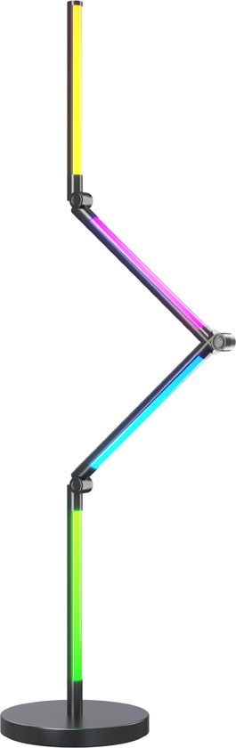 Calex Gaming Smart Vloerlamp - RGBIC - Razer Chroma Compatible - 140cm