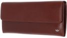 Golden Head Leren portemonnee Colorado RFID Protect Damenbörse 2828 Tabacco bruine