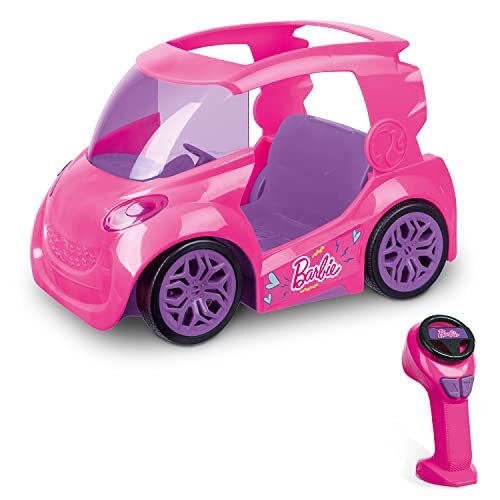 Mondo 63698 Motoren – Mattel Barbie City Car 2.4 GHz – Full Function Radio Control– Fuchsia Kleur-63698