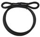 Masterlock Kabel - 4,5 m - 10 mm - Zwart