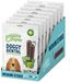 Edgard & Cooper Snack voor honden, natuurlijke tandenstok, 8 x 7 (8 stuks), kauwstaafjes, tandhygiëne, lange kauwtijd, frisse adem (appel en eucalyptus, medium)