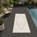 Beige/crème tapis, 60 x 180 cm