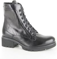 Durea 9785 H Veterlaarzen Zwart Leer Maat 38.5