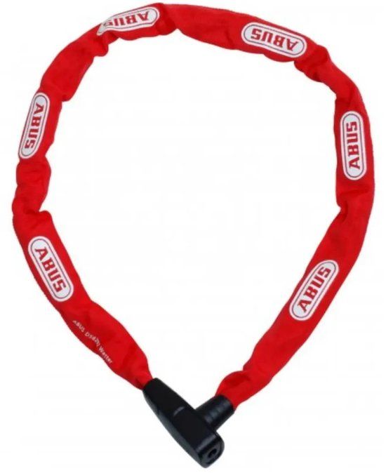 Abus CityChain 6800 Kettingslot - 110cm - Rood