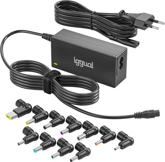 Iggual Laptop Charger iggual IGG316979 45 W Black