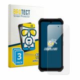 BROTECT Screenprotector 3 Stuks voor Fossibot F117 Beschermglas transparant