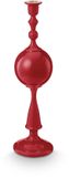 Pip Studio Love Birds Sphere Kandelaar Aluminium Donkerrood 44 cm