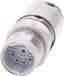 Phoenix Contact Connecteur de câble - power M23 - Série P30 1605575 SF-7EP1N8A90DU Argent