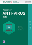Kaspersky Anti-Virus 2016 | 3 Apparaten | 1 Jaar | DVD