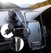 Merkloos Mobiele telefoonhouder auto ventilatieclip - 360° draaibare krasbescherming - iPhone Samsung Xiaomi - 2023 upgrade magnetische kabelklem
