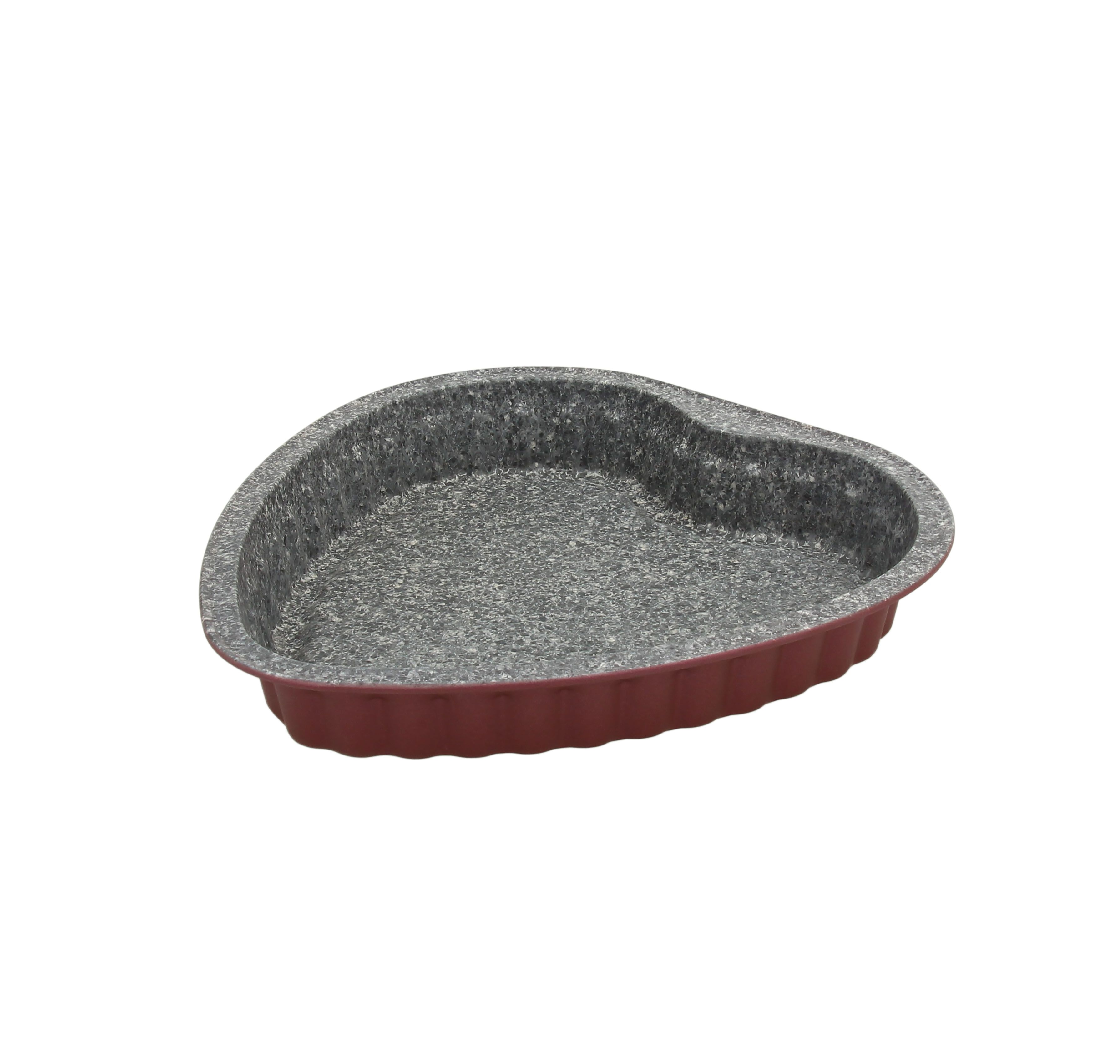 Tognana W444456GGBO Bakvorm - Koolstofstaal - Grijs/Rood - 26x27cm - Anti-aanbaklaag