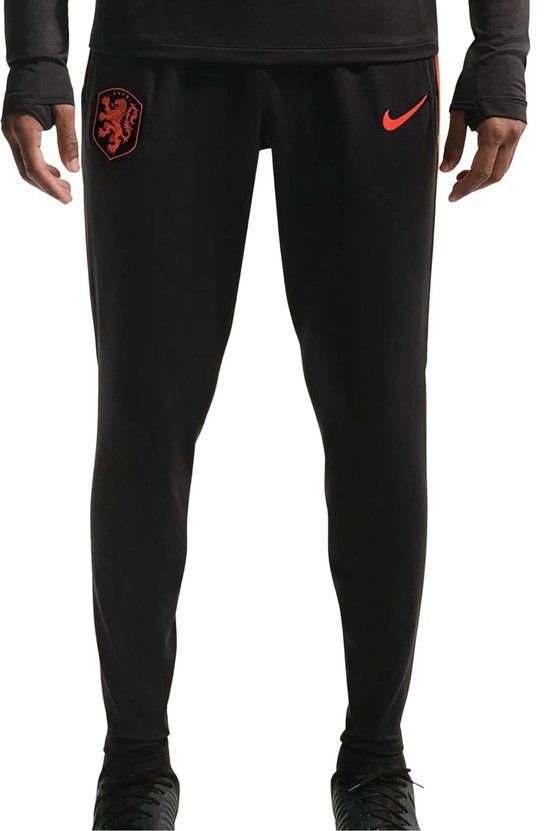 Nike Trainingsbroek Mannen Zwart/Oranje - Maat S