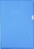 Exacompta Pak van 100 L mappen - gladde PVC 13/100e - A4 - Blauw