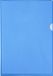 Exacompta Pak van 100 L mappen - gladde PVC 13/100e - A4 - Blauw