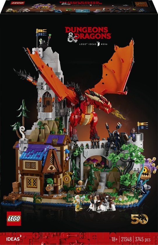 LEGO Ideas Dungeons & Dragons - The Story of the Red Dragon - 21348