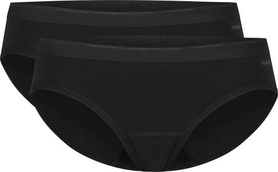 Ten Cate Basics bikini zwart 2 pack voor Dames | Maat M