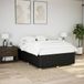 Maison Exclusive - Cadre de lit sans matelas noir 140x190 cm tissu