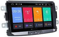 PNI PNI-DAC10o multimediaspelern DAC100 met Android 10, 2GB DDR3 / ROM 32GB, navigatiesysteem voor Dacia Logan 2, Sandero, Duster, Renault Captur, touchscreen Bluetooth RDS