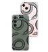 Flexibele Samsung Flexibele beschermhoes, glanzend, compatibel met Samsung S9, zwarte slangen