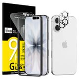 NEW'C Verre Trempé pour iPhone 17, Protection Écran + Caméra