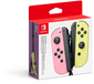 Nintendo Switch Joy-Con Controller - Pastel Roze en Geel