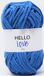 Hello Love Garen, Dolfijn Blauw, 100g