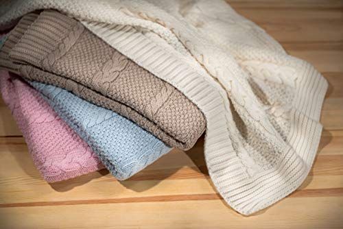 Funnababy Premium Capelli Soft Knitted Blanket, Blue