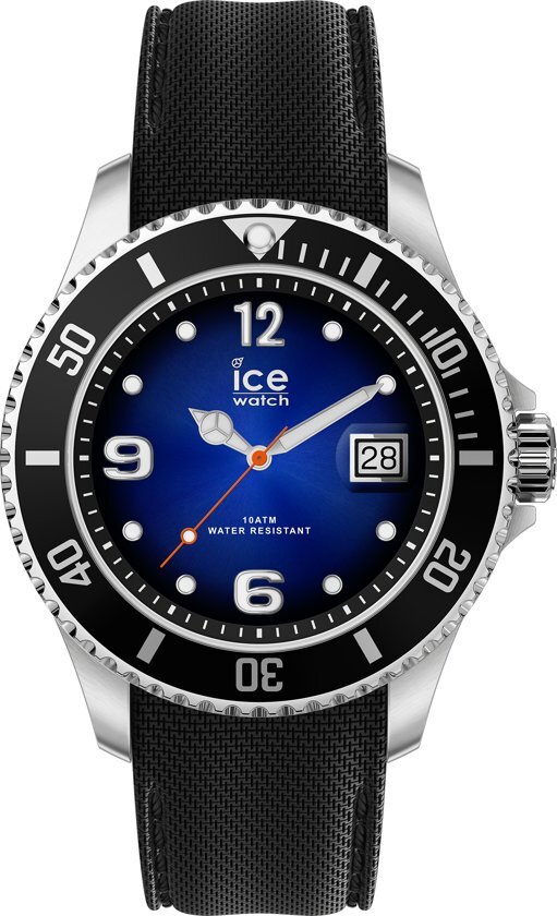 Ice-watch ICE steel IW017329 Polshorloge - Siliconen - Zwart - Ã˜ 48mm