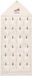YourSurprise Gepersonaliseerde Stoffen Adventskalender - 118 x 49,5 cm - Zelf te vullen