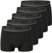 uncover by SCHIESSER Schiesser UNCOVER Cotton Heren Onderbroek - Zwart - 5 Pack