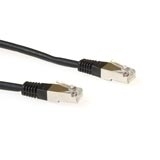 Advanced Cable Technology Patchcord SSTP Category 6 PIMF, Black 30.00M