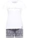 Bruno Banani Korte pyjama wit