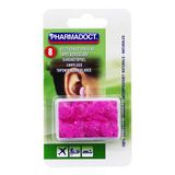 Containedor Pharmadoct - Waxdoppen + Transparante Container in Blister 8 stuks