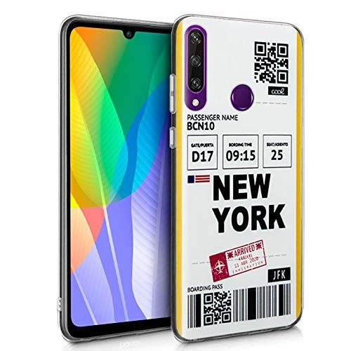 Coole beschermhoes voor Huawei Y6p Cartoon Travel - 8434847039794