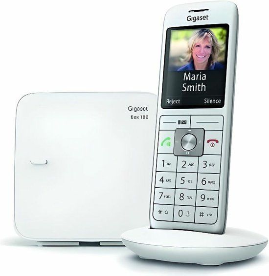 Gigaset CL660 Analog/DECT telephone - White