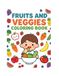 Fruits And Veggies Coloring Book