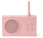 Lexon TYKHO 3 FM Radio de salle de bain Haut-parleur Bluetooth - Rose