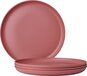 Mepal Silueta Plat Bord - 4 stuks - Vivid mauve - 26 cm - Kunststof - Vaatwasser- en magnetronbestendig