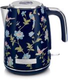 Laura Ashley Elektrische Waterkoker 1,7L - 2200W - RVS - Draadloos - Elveden Navy