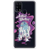 ERT GROUP mobiel telefoonhoesje voor Samsung M31 origineel en officieel erkend Star Wars patroon R2D2 002