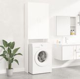 LBB Wasmachine ombouw - Kast - Opbouwmeubel - Wit