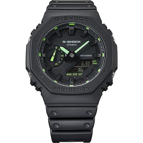 Casio G-Shock GA-2100-1A3ER Heren Horloge - Zwart - Resin - 45.5mm